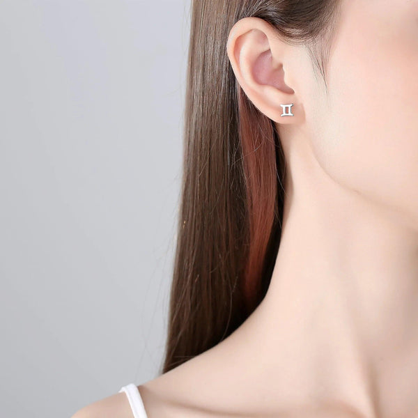 Plain Zodiac Earrings - Gifts for You 'n Me