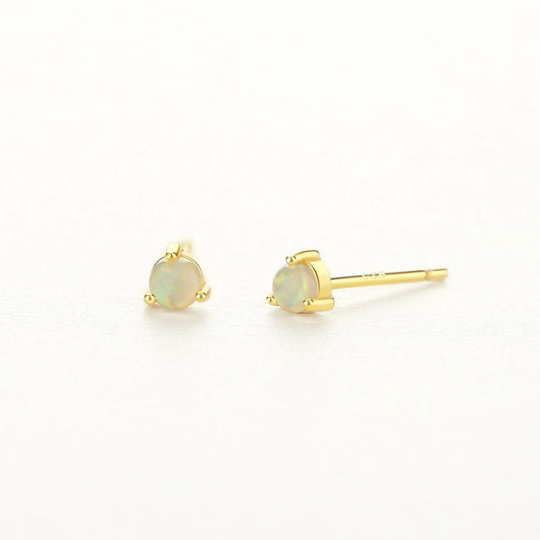Opal Stud Earrings - Gifts for You 'n Me