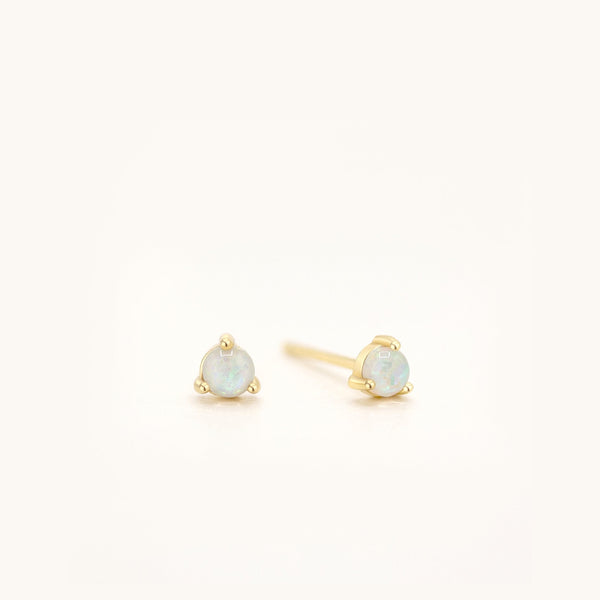 Opal Stud Earrings
