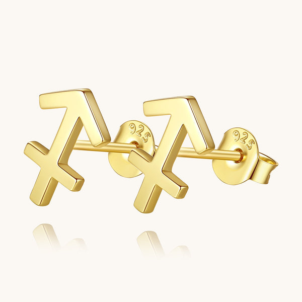 Plain Zodiac Earrings