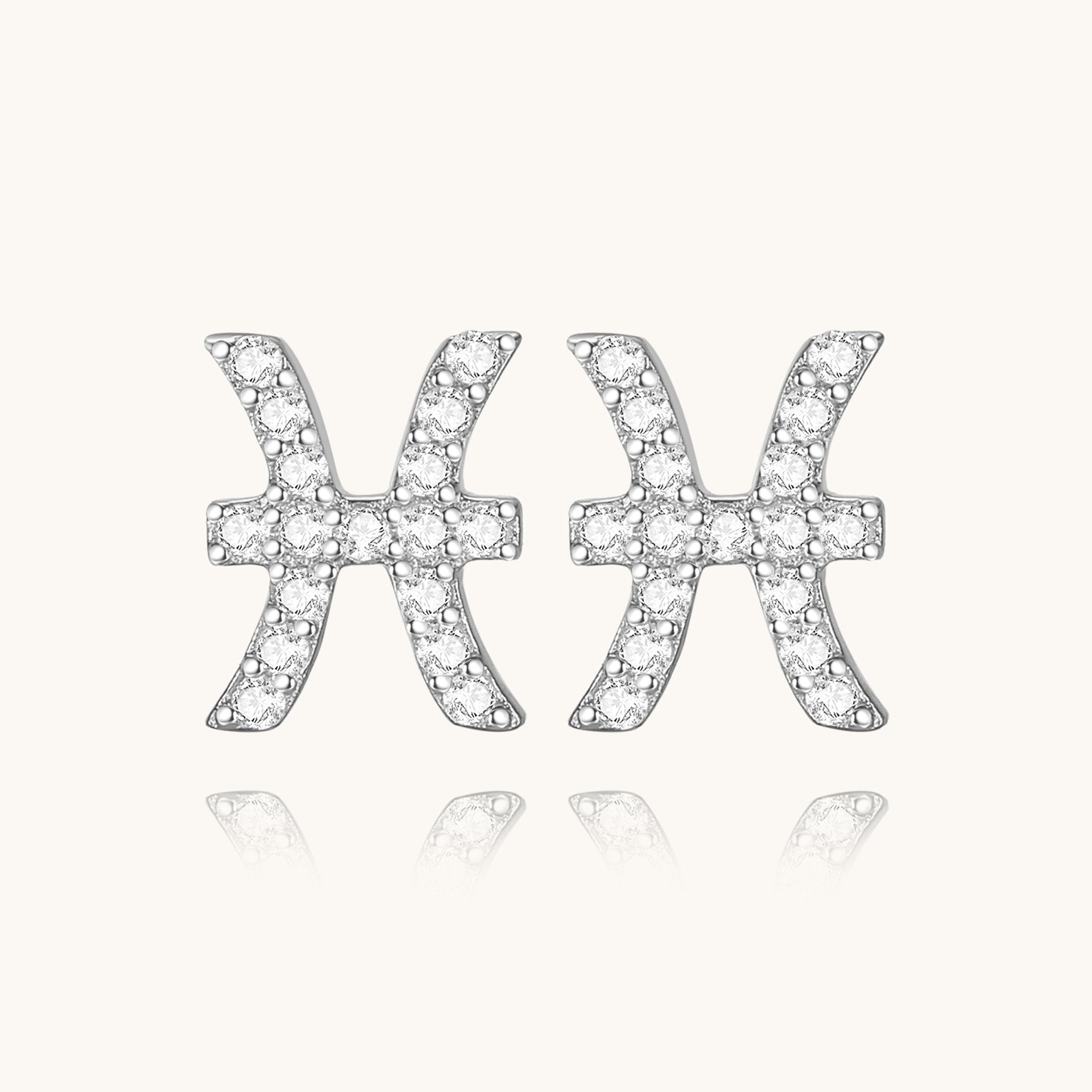 CZ Zodiac Earrings