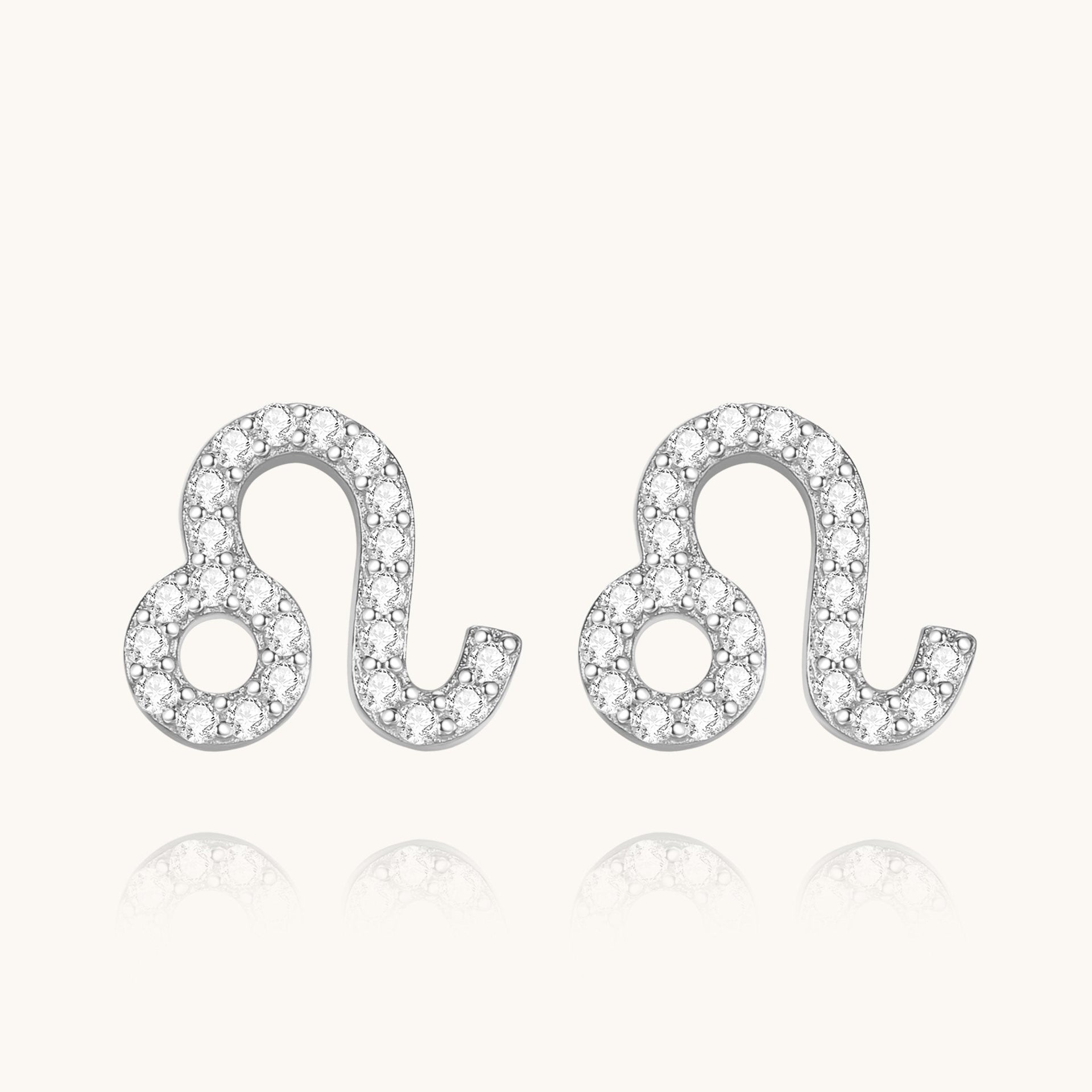 CZ Zodiac Earrings