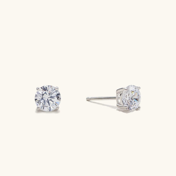 Silver Stud Earrings - Gifts for You 'n Me