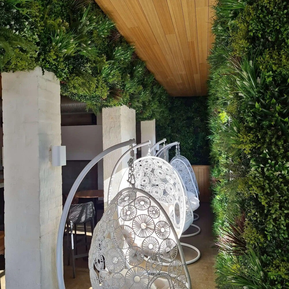 Sample Panel – Lush Spring Vertical Garden (Small Sample)