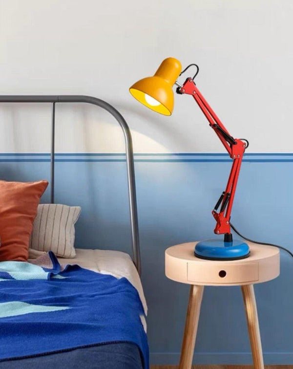 Memphis Retro Table Lamp for Study - Full Spectrum Eye Protection Desk Lamp