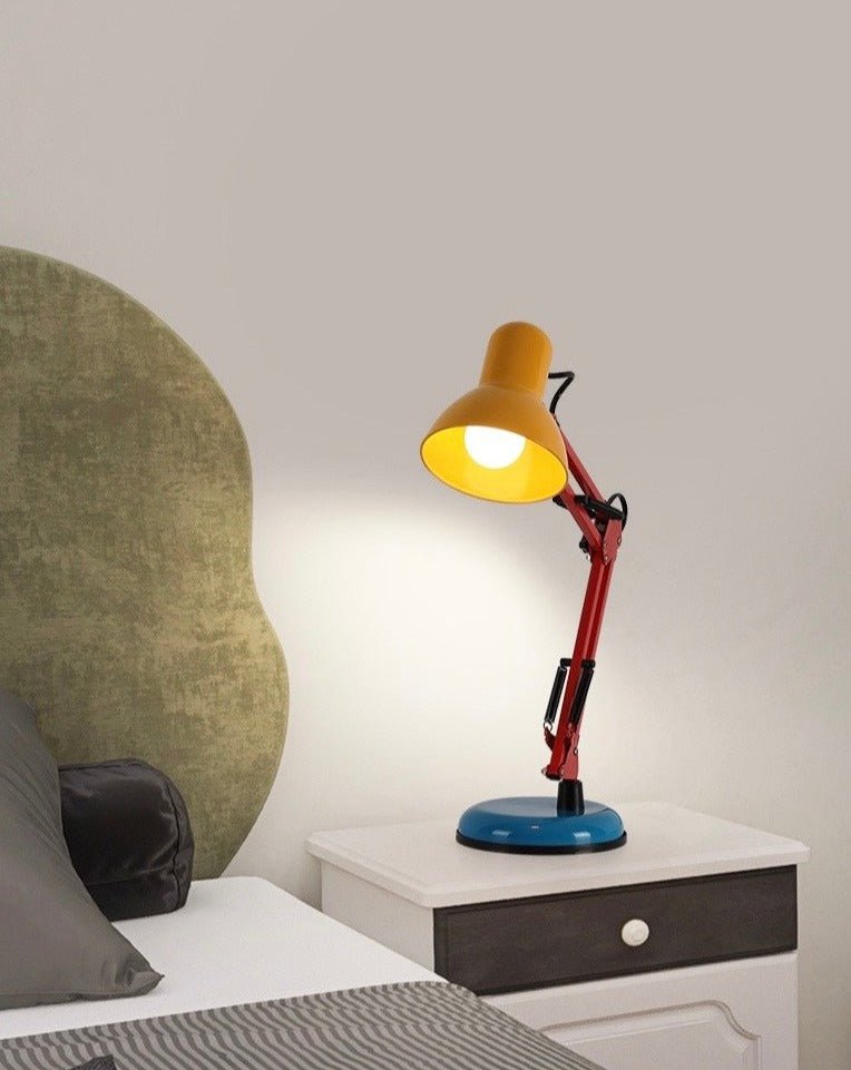 Memphis Retro Table Lamp for Study - Full Spectrum Eye Protection Desk Lamp