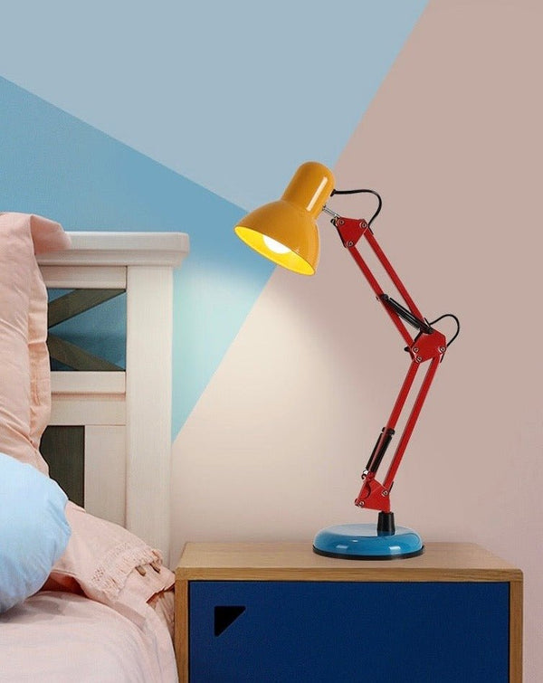 Memphis Retro Table Lamp for Study - Full Spectrum Eye Protection Desk Lamp