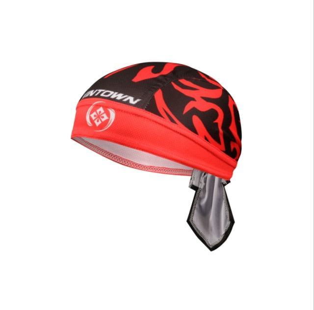 Men Black Cycling Bicycle Outdoor Sports Pirate Bike Hat Cap Women Sport Headband Sweat Absorption Quick Drying Bandana Rag Skull Cap for Men Women Cooling Helmet Liner Sweat Wicking Breathable Head Scarf Bandana Beanie Caps Cycling