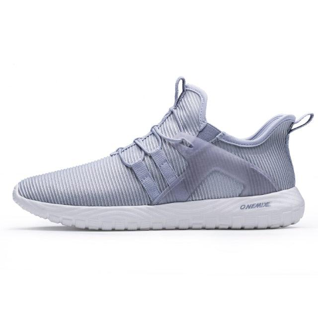 Men Blue Running Shoes Lightweight Breathable Mesh Soft Women Outdoor Sneakers Slip On Outdoor Jogging Walking Tennis Sport Shoes Fashion Sneakers For Workout