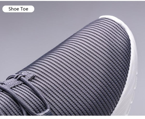 Men Blue Running Shoes Lightweight Breathable Mesh Soft Women Outdoor Sneakers Slip On Outdoor Jogging Walking Tennis Sport Shoes Fashion Sneakers For Workout