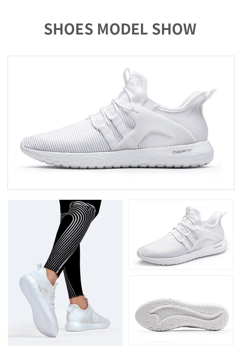 Men Blue Running Shoes Lightweight Breathable Mesh Soft Women Outdoor Sneakers Slip On Outdoor Jogging Walking Tennis Sport Shoes Fashion Sneakers For Workout