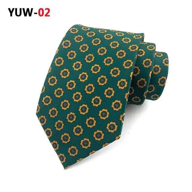 Men Business Elegant Necktie Design Silk Wedding Tie For Men Office Mens Fashion Formal Tie