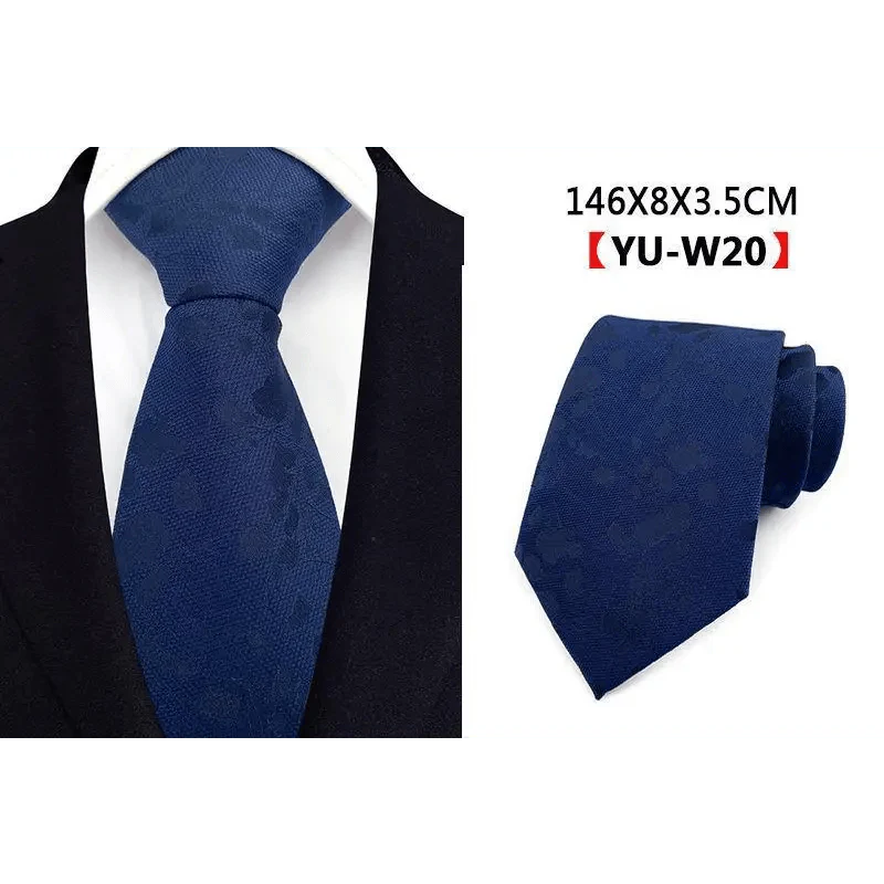 Men Business Elegant Necktie Design Silk Wedding Tie For Men Office Mens Fashion Formal Tie
