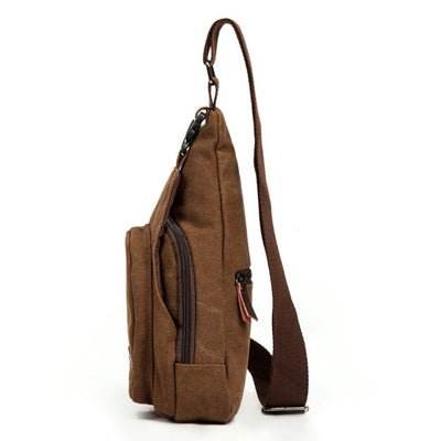 Men Canvas Messenger Bags Casual Travel Military Bag