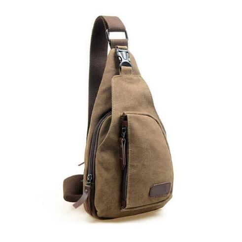 Men Canvas Messenger Bags Casual Travel Military Bag