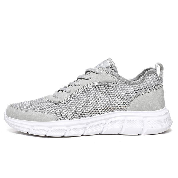Men Casual Black Sneakers Fashion Light Breathable Summer Outdoor Beach Mesh Gym Running Sneakers Men Breathable Mesh Ultra Comfortable Athletic Fashion Jogging Sneaker