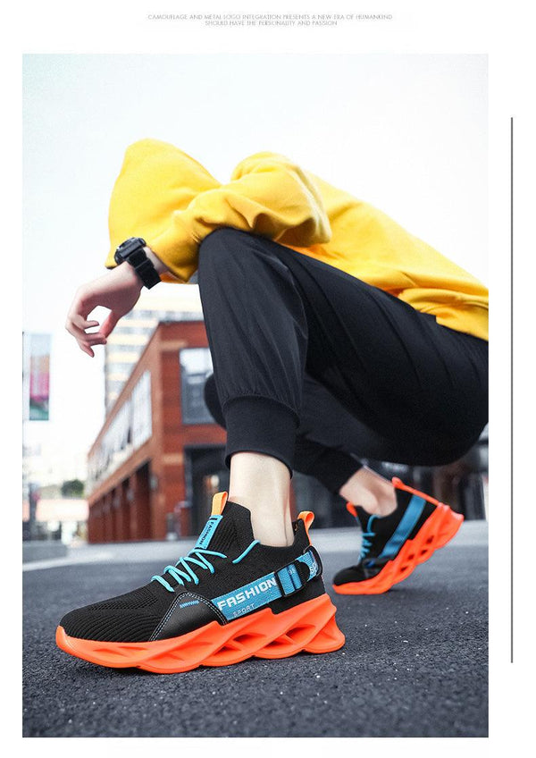 Men Fashion Breathable Sneakers Running Lightweight Casual Sport Shoes Slip On Breathable Walking Shoes Ultra Lightweight Casual Sport Gym Fashion Sneakers