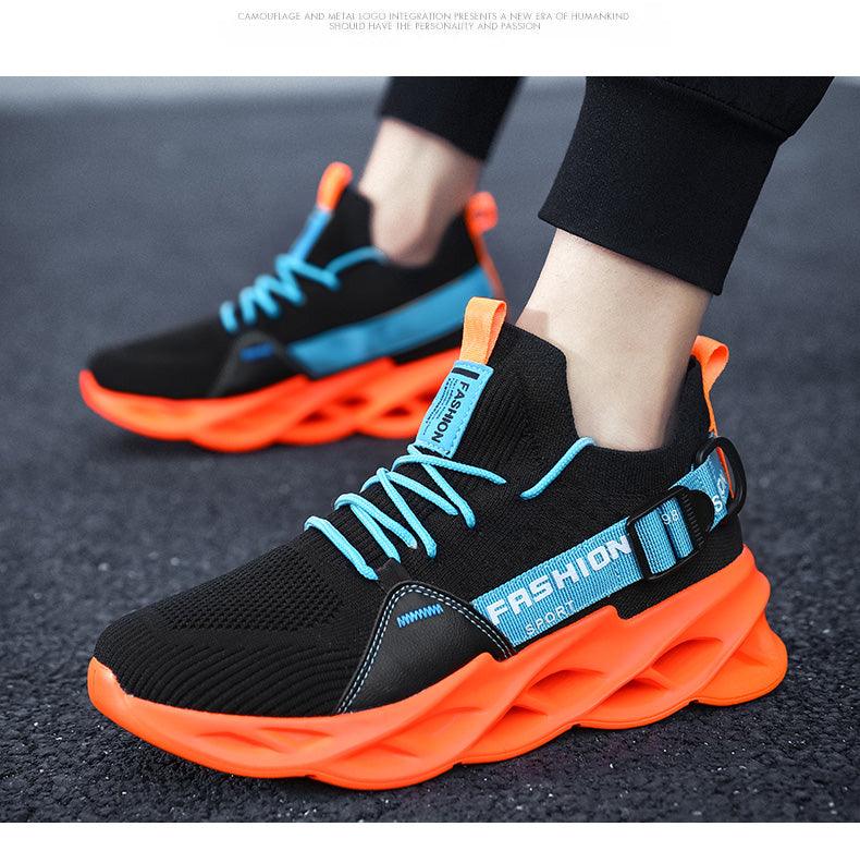 Men Fashion Breathable Sneakers Running Lightweight Casual Sport Shoes Slip On Breathable Walking Shoes Ultra Lightweight Casual Sport Gym Fashion Sneakers