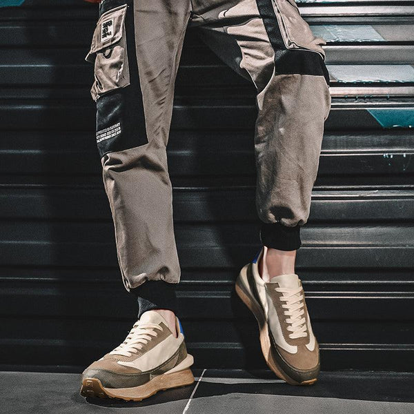 Men Fashion Platform Sneakers Outdoor Non-slip Breathable Shoes New Trend Wild Casual Comfortable Shoes Fashion Sneakers Breathable Comfort Walking Shoes For Mens