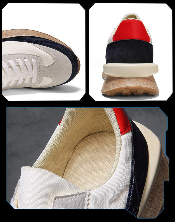 Men Fashion Platform Sneakers Outdoor Non-slip Breathable Shoes New Trend Wild Casual Comfortable Shoes Fashion Sneakers Breathable Comfort Walking Shoes For Mens