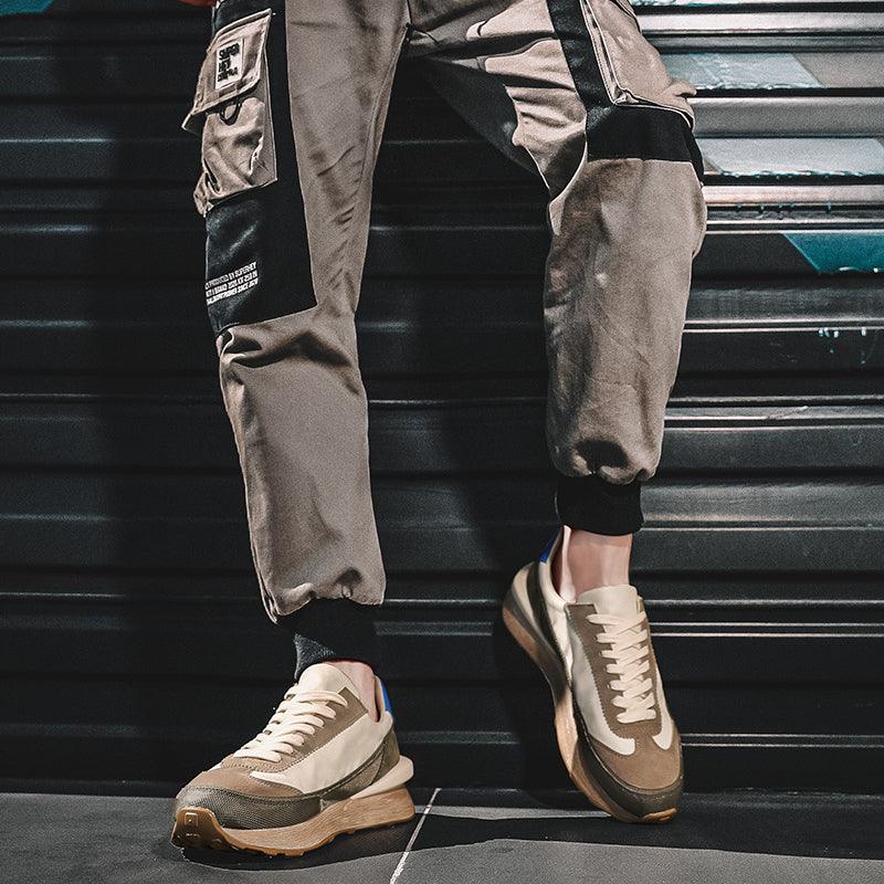 Men Fashion Platform Sneakers Outdoor Non-slip Breathable Shoes New Trend Wild Casual Comfortable Shoes Fashion Sneakers Breathable Comfort Walking Shoes For Mens