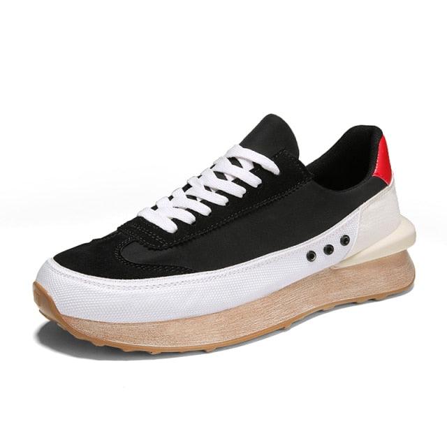 Men Fashion Platform Sneakers Outdoor Non-slip Breathable Shoes New Trend Wild Casual Comfortable Shoes Fashion Sneakers Breathable Comfort Walking Shoes For Mens