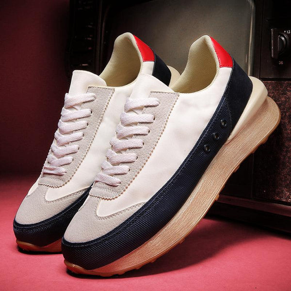 Men Fashion Platform Sneakers Outdoor Non-slip Breathable Shoes New Trend Wild Casual Comfortable Shoes Fashion Sneakers Breathable Comfort Walking Shoes For Mens