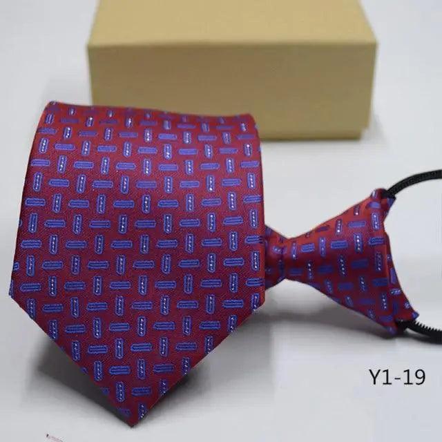 Men Modern Design Adjustable Band Patterned Necktie For Men Casual Dress Party Wedding Suit Bridegroom Necktie