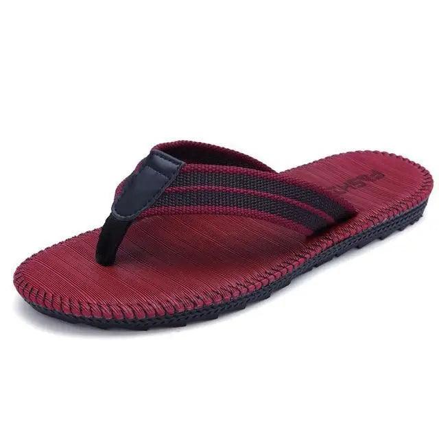 Men Modern Lightweight Slippers Non-Slip Flip Flops Stylish Design Durable Slippers Comfortable Indoor Sandals Classic Outdoor Slides Waterproof Flip Flops For Men