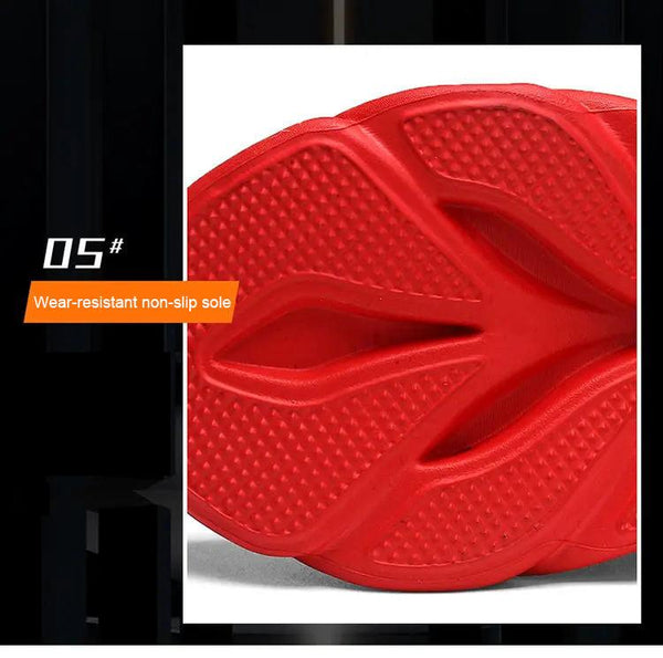 Men's Casual Sneakers Flame Print Running Mesh Shoes Outdoor Lightweight Twist Bottom Breathable Tennis Sport Shoes For Workout Walking Outdoor Sport Gym Fashion Sneakers