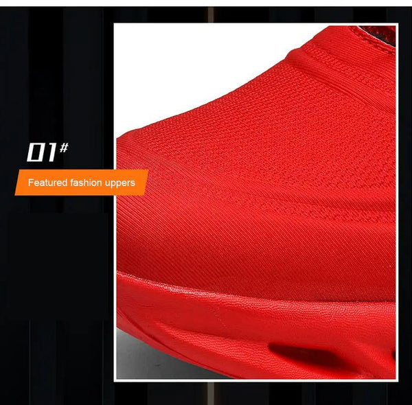 Men's Casual Sneakers Flame Print Running Mesh Shoes Outdoor Lightweight Twist Bottom Breathable Tennis Sport Shoes For Workout Walking Outdoor Sport Gym Fashion Sneakers