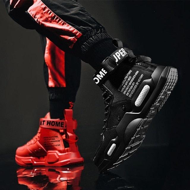 Men's High Quality Top Fashion Leather Sneakers Trend Comfortable Man Casual Shoes Outdoor Non-slip Breathable Mens Basketball Luxury Fashion Running Sneakers