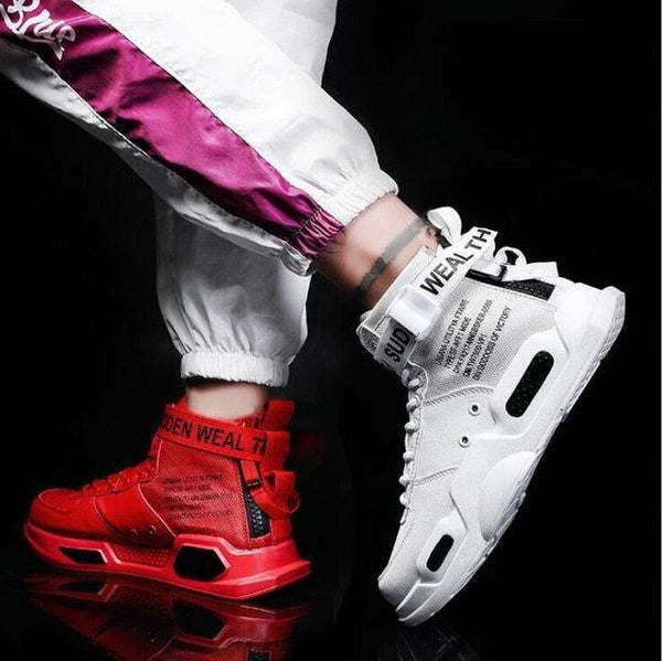 Men's High Quality Top Fashion Leather Sneakers Trend Comfortable Man Casual Shoes Outdoor Non-slip Breathable Mens Basketball Luxury Fashion Running Sneakers