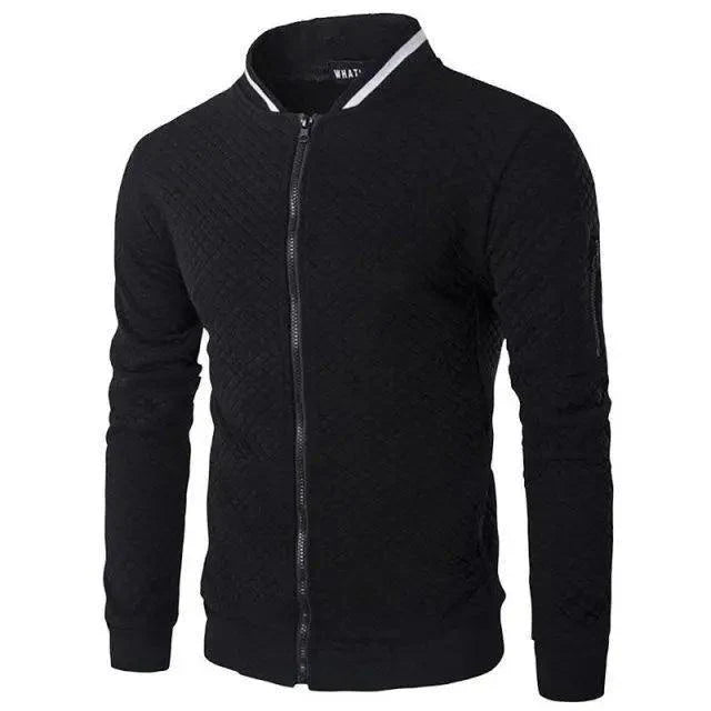Men's Jacket Casual Sportswear Jogger Running Fitness Jacket for Men Solid Warm Bomber Jacket Unique Design Sports Jacket Classic Up Jacket For Men