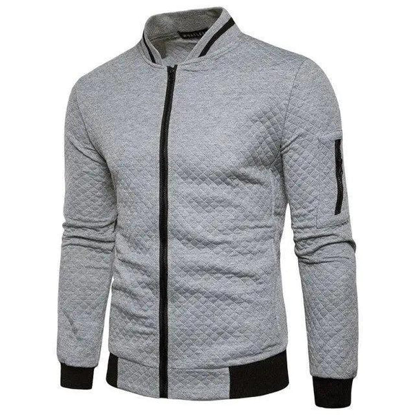 Men's Jacket Casual Sportswear Jogger Running Fitness Jacket for Men Solid Warm Bomber Jacket Unique Design Sports Jacket Classic Up Jacket For Men