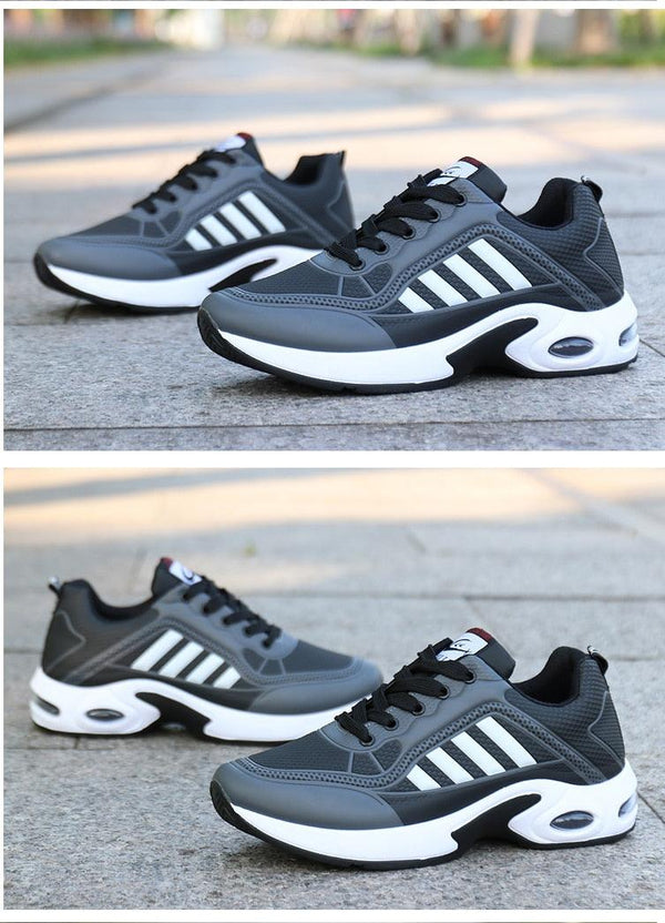 Men's  Leather Autumn Shoes Casual Sneakers Tennis Fashion White Trainers Sneakers Casual Leather Fashion Sneakers Breathable Sports Running Sneakers