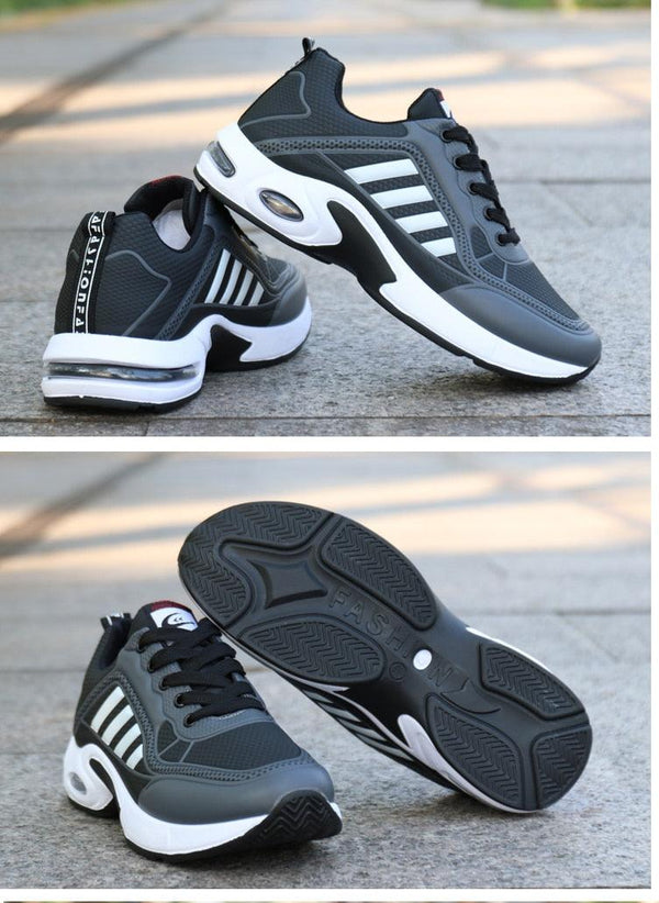 Men's  Leather Autumn Shoes Casual Sneakers Tennis Fashion White Trainers Sneakers Casual Leather Fashion Sneakers Breathable Sports Running Sneakers