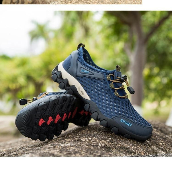 Men's Non-Slip Hiking Climbing Water Sports Shoes Beach Barefoot Surfing Shoes Outdoor River Upstream Quick Dry Barefoot Beach Sneakers Swim Boating Fishing Yoga Gym