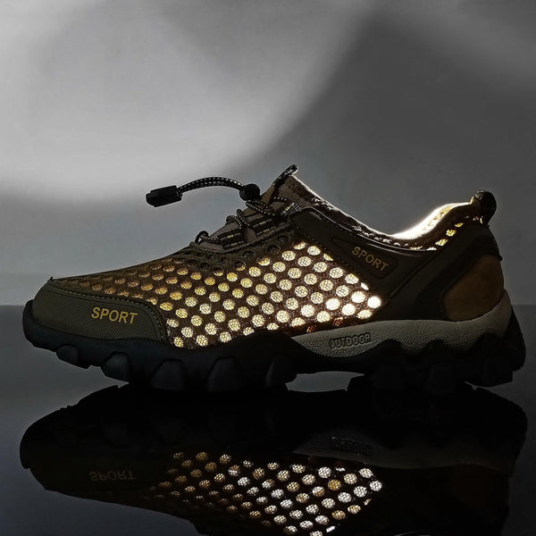 Men's Non-Slip Hiking Climbing Water Sports Shoes Beach Barefoot Surfing Shoes Outdoor River Upstream Quick Dry Barefoot Beach Sneakers Swim Boating Fishing Yoga Gym