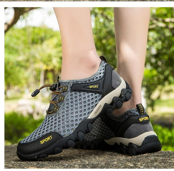 Men's Non-Slip Hiking Climbing Water Sports Shoes Beach Barefoot Surfing Shoes Outdoor River Upstream Quick Dry Barefoot Beach Sneakers Swim Boating Fishing Yoga Gym