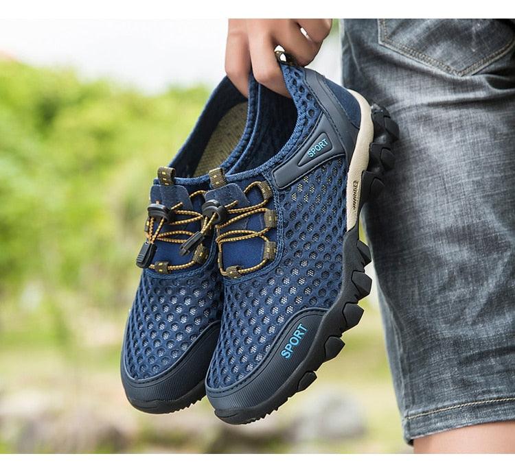 Men's Non-Slip Hiking Climbing Water Sports Shoes Beach Barefoot Surfing Shoes Outdoor River Upstream Quick Dry Barefoot Beach Sneakers Swim Boating Fishing Yoga Gym