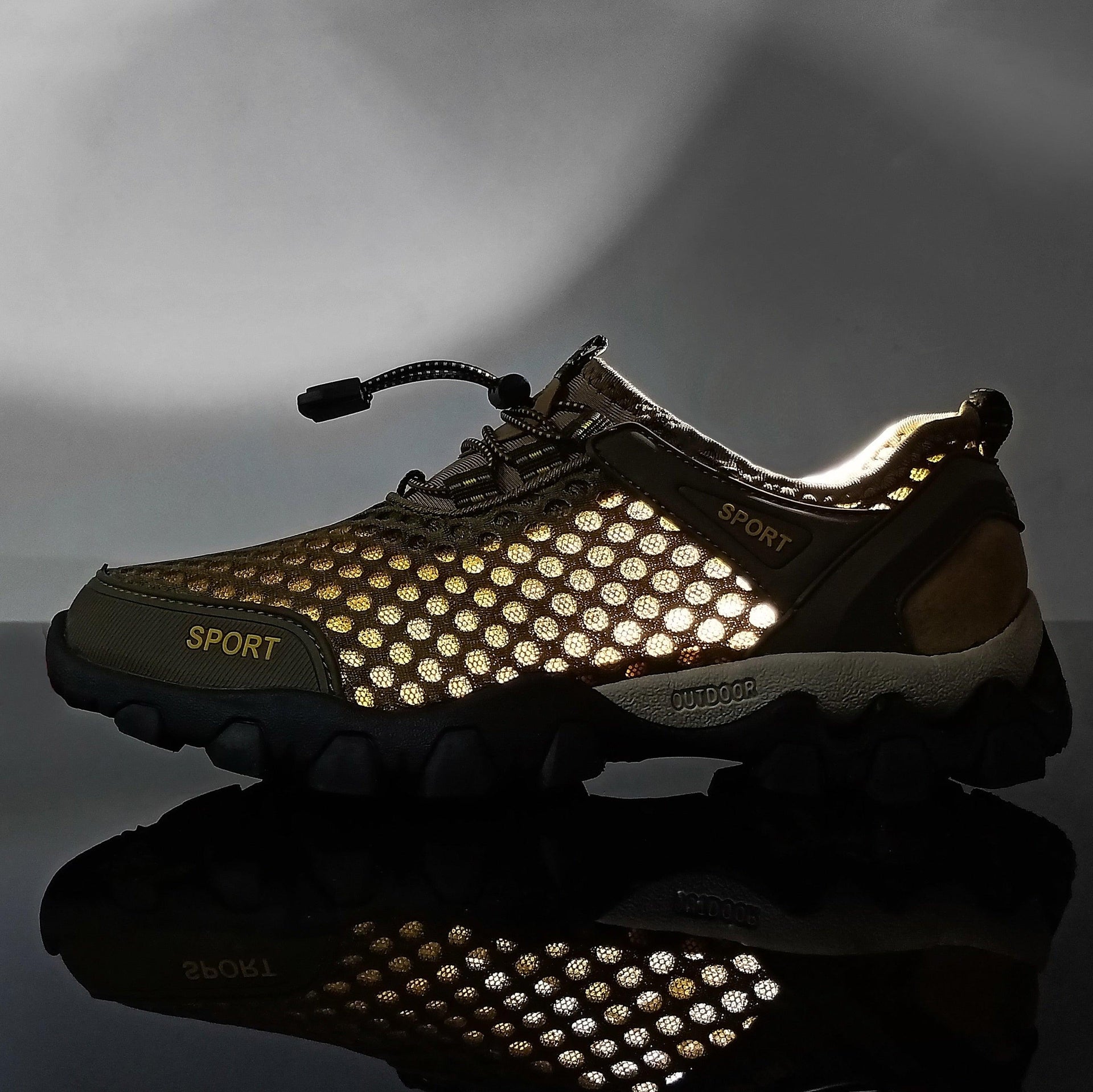 Men's Non-Slip Hiking Climbing Water Sports Shoes Beach Barefoot Surfing Shoes Outdoor River Upstream Quick Dry Barefoot Beach Sneakers Swim Boating Fishing Yoga Gym