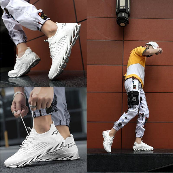 Men's Running Sneakers Non-Slip Lightweight Comfortable Air Sports Men Walking Sport Running Athletic Non Slip Fashion Breathable Luxury Modern Outdoor Sneakers