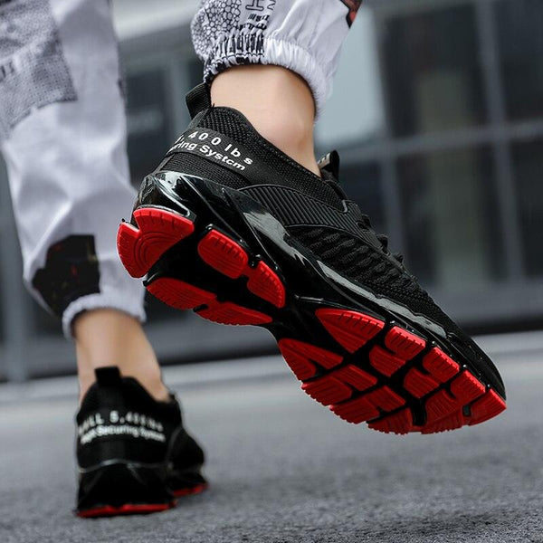 Men's Running Sneakers Non-Slip Lightweight Comfortable Air Sports Men Walking Sport Running Athletic Non Slip Fashion Breathable Luxury Modern Outdoor Sneakers