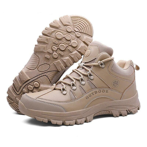 Men's Shoes Sports Outdoor Hiking Shoes Training Men's Boots Waterproof Outdoor Snow Durable Boots Winter Tactical Workout Shoes For Camping Walking