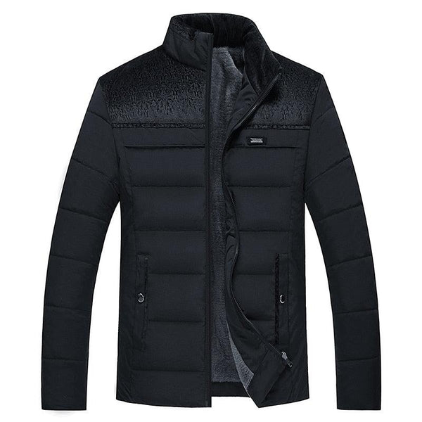 Men's Warm Winter Jacket Men's Casual Jacket Spring Autumn Fashion Jacket Comfortable Warm Thick Padded Jacket For Men Outdoor Adventure Jacket