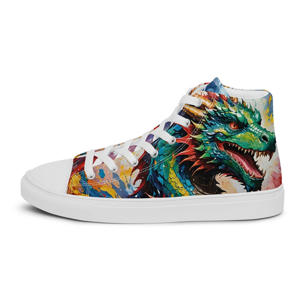 Acrylic Dragon Men’s High Top