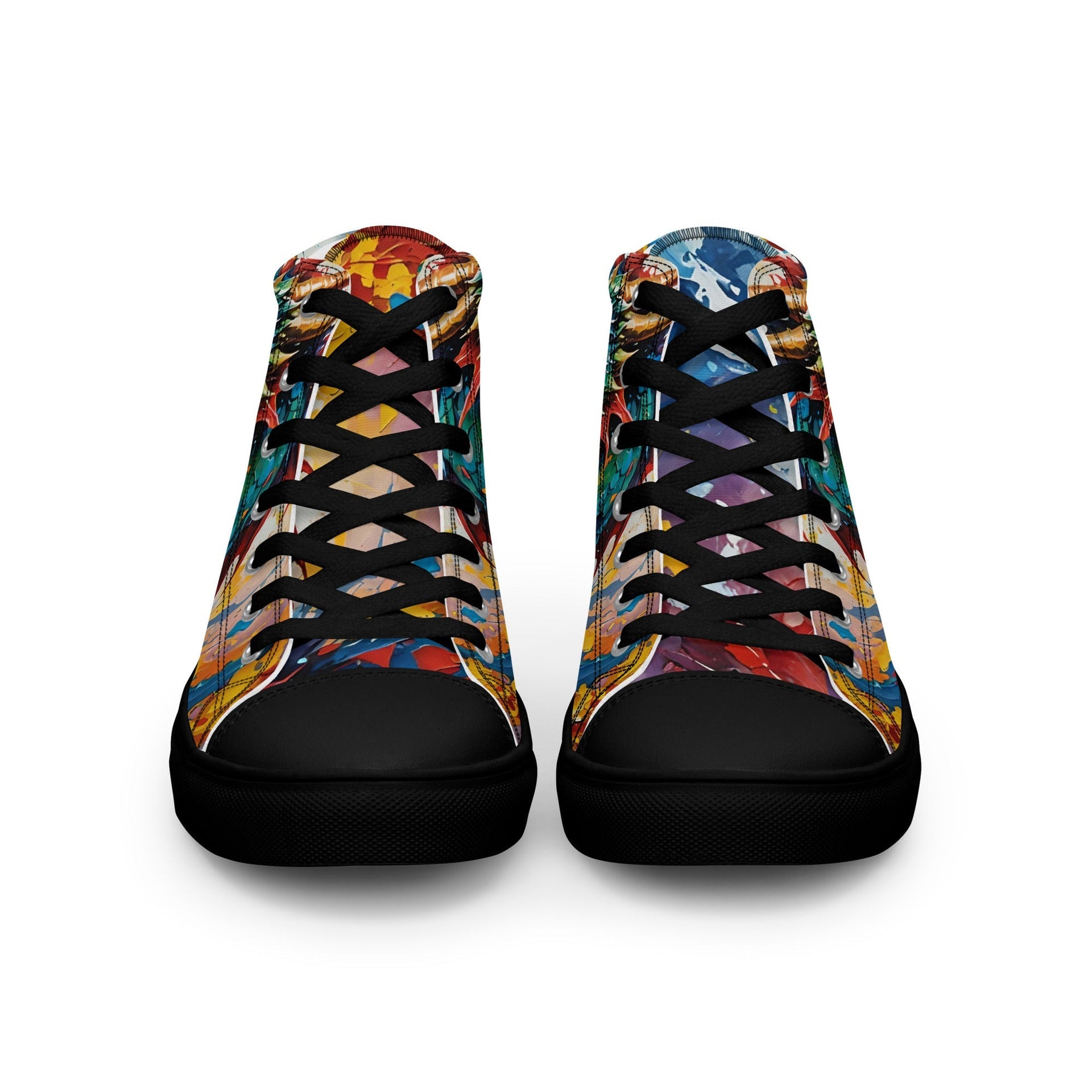 Acrylic Dragon Men’s High Top