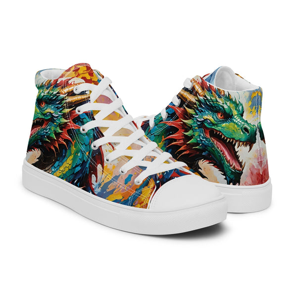 Acrylic Dragon Men’s High Top
