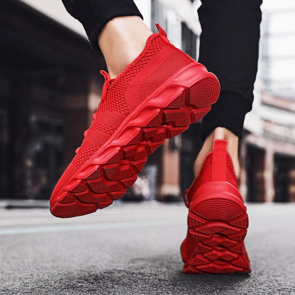 Mens Black Sneakers Casual Summer High Quality Mesh Sneakers Lightweight Breathable Mesh Sneakers Fashion Tennis Breathable Walking Gym Work Sneakers